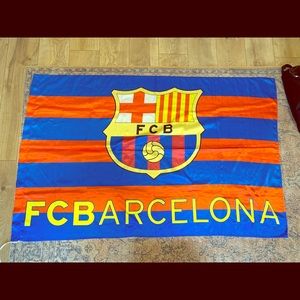 FC Barcelona flag